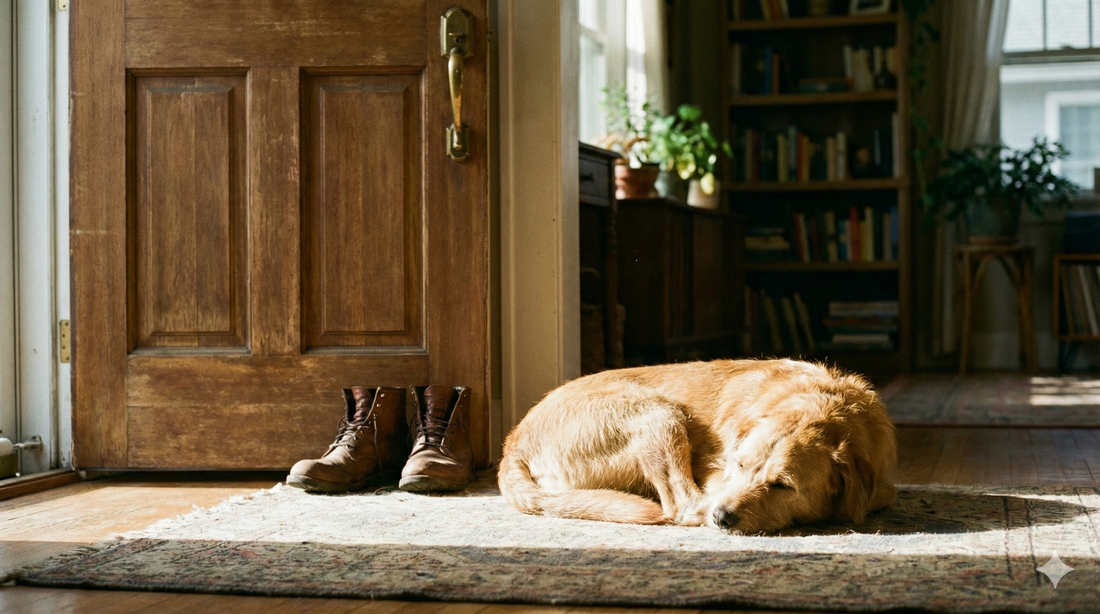 Hund alleine lassen: 3 Schritte gegen Trennungsangst (und Bellen)