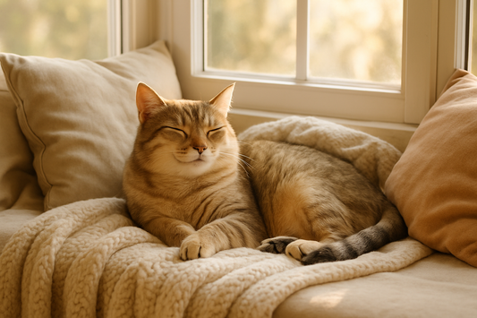 Warum Bachblüten auch für Katzen die sanfte Lösung bei Angst und Stress sind