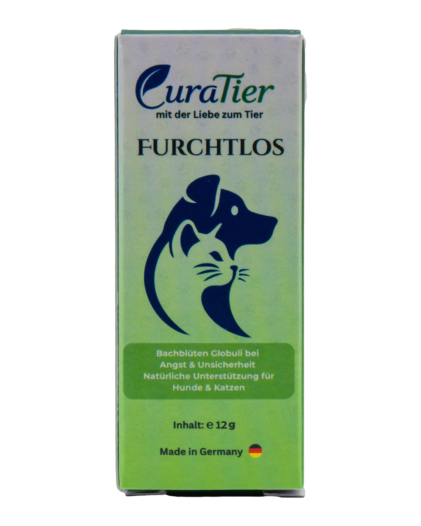 CuraTier Furchtlos – Bachblüten Globuli bei Angst & Unsicherheit