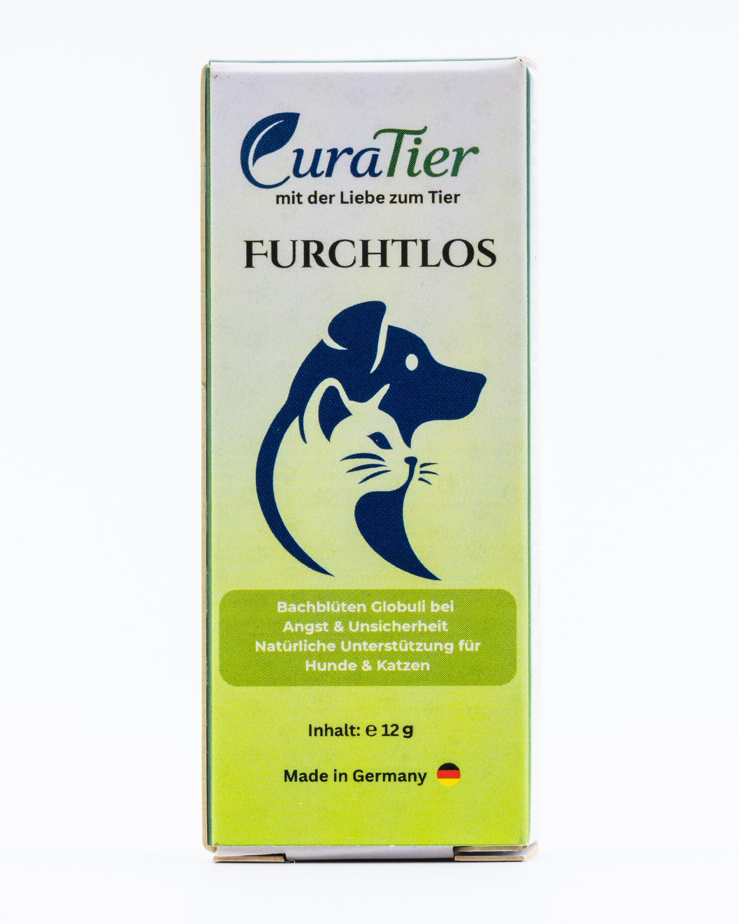 CuraTier Furchtlos – Bachblüten Globuli bei Angst & Unsicherheit